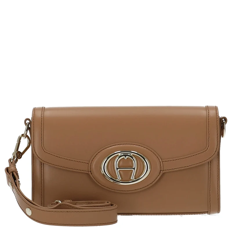 Aigner Luisa Mini - Bolso de hombro 24 cm S (pecan brown)