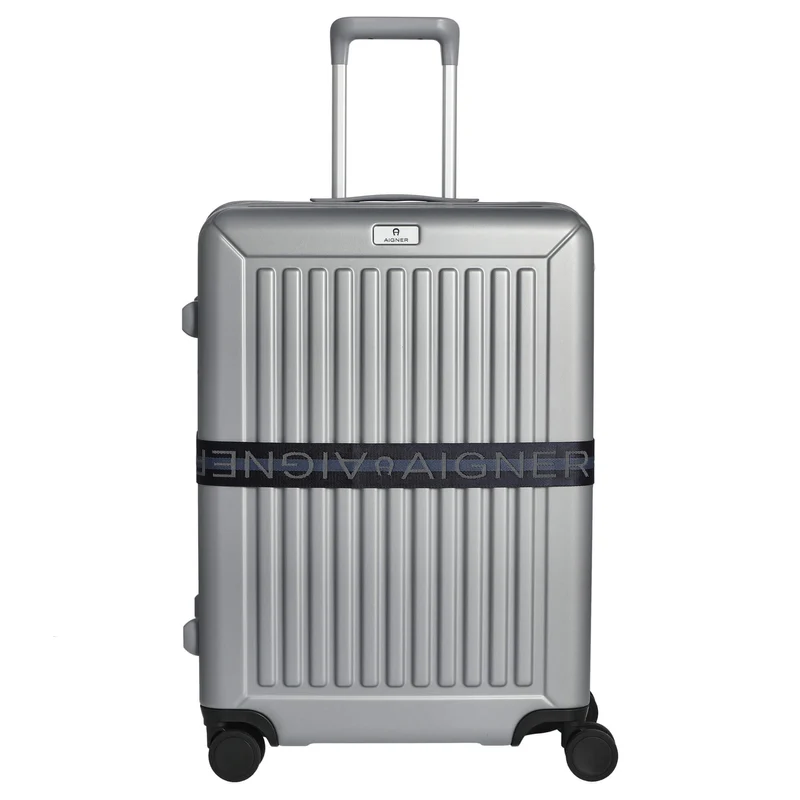 Aigner Inmotion - Trolley de 4 ruedas 65 cm M (silver coloured)