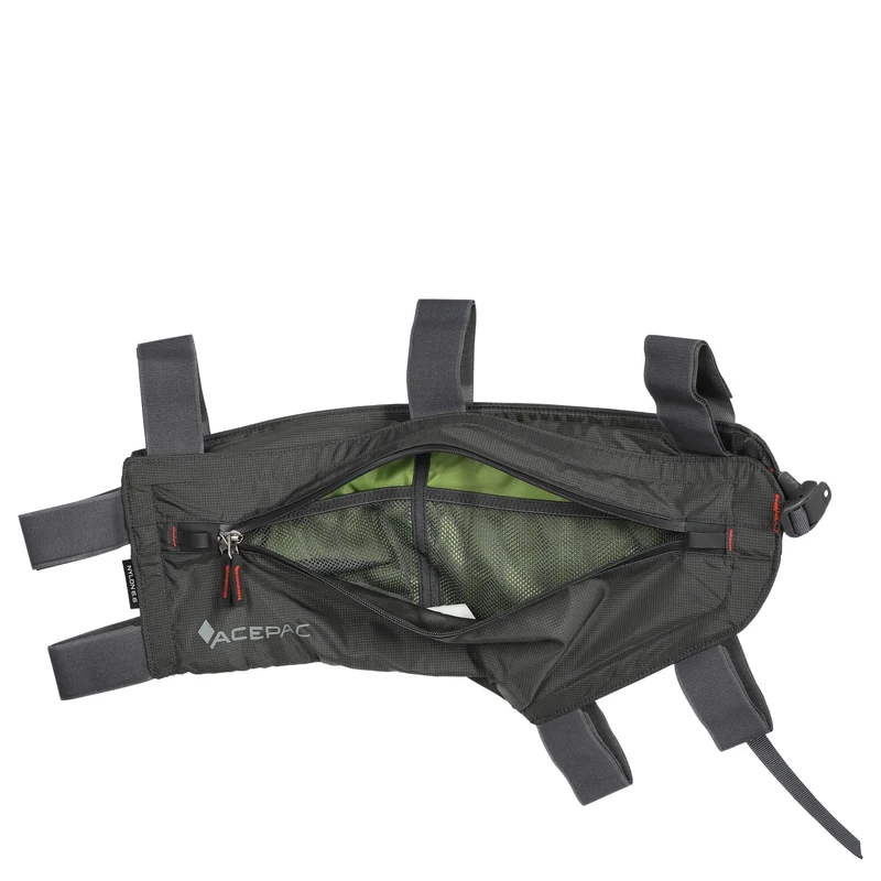 Acepac Zip Frame Bag MKII M 3.5 - Bolsa de cuadro (Bikepacking) 26 cm (grau)