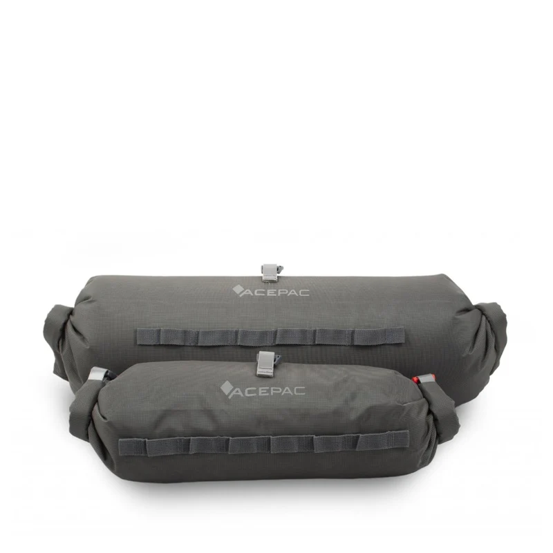 Acepac Drybag MKII 8 - Bolsa de manillar (Bikepacking) 45 cm (gris)