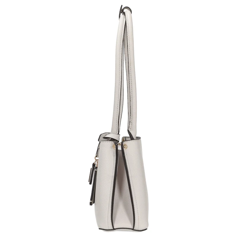 Guess Meridian - Bolso de hombro 27 cm (ivory)