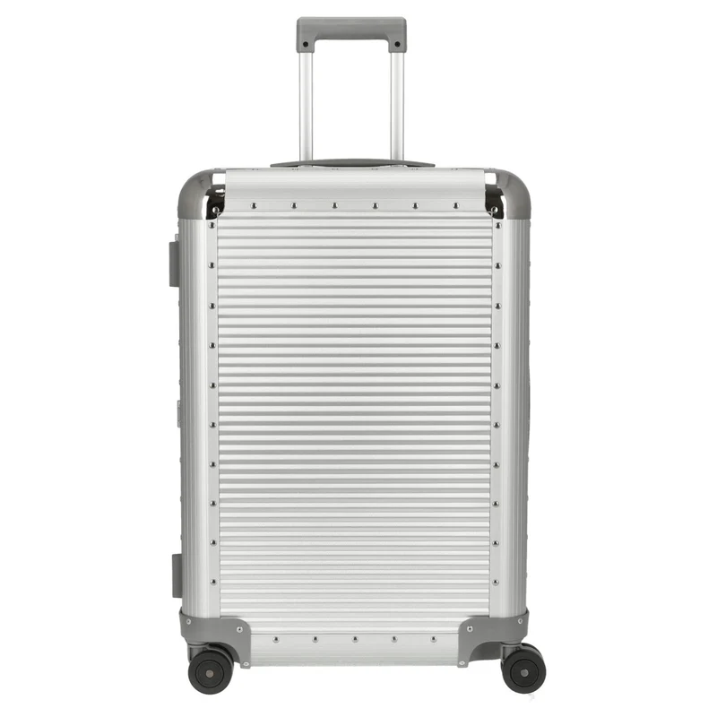 FPM Milano Bank S aluminum Spinner 68 - Trolley de 4 ruedas 66 cm (moonlight silver)