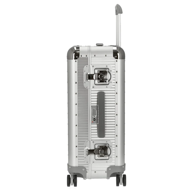 FPM Milano Bank S aluminum Spinner 68 - Trolley de 4 ruedas 66 cm (moonlight silver)