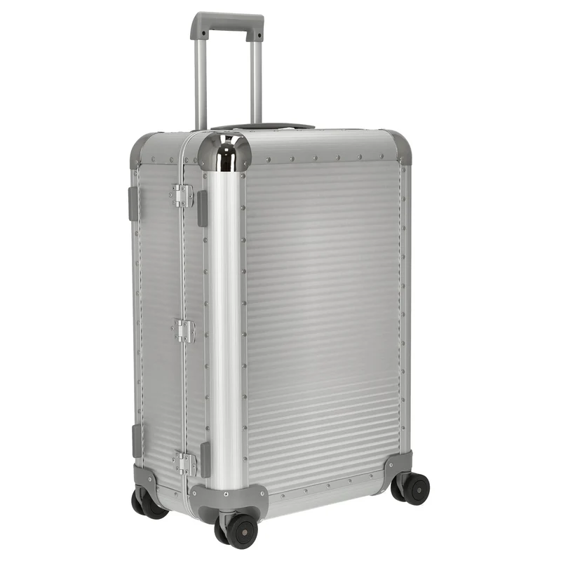 FPM Milano Bank S aluminum Spinner 68 - Trolley de 4 ruedas 66 cm (moonlight silver)