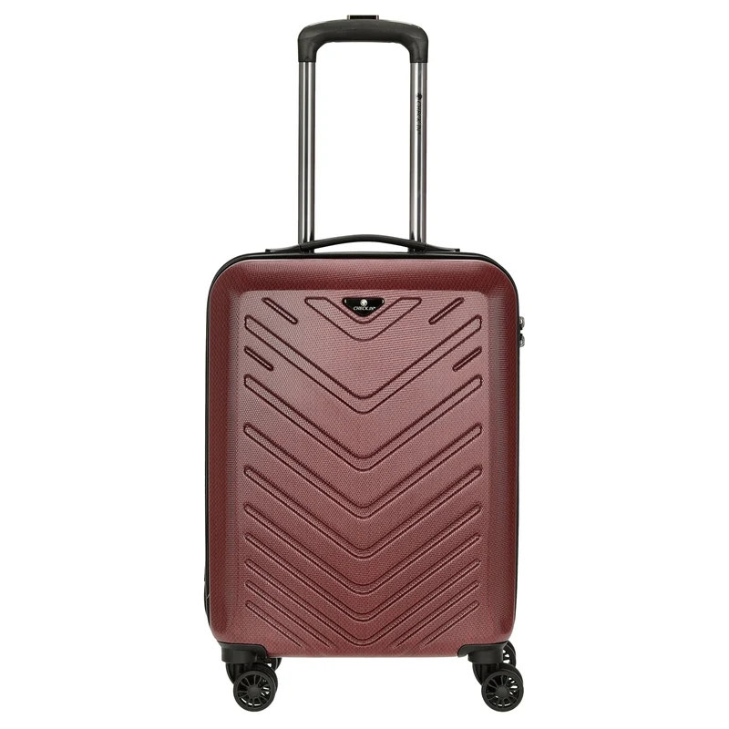 CHECK.IN Mailand - Trolley de cabina con 4 ruedas 55 cm (rot)