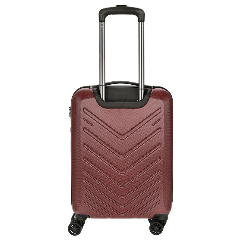 CHECK.IN Mailand - Trolley de cabina con 4 ruedas 55 cm (rot)