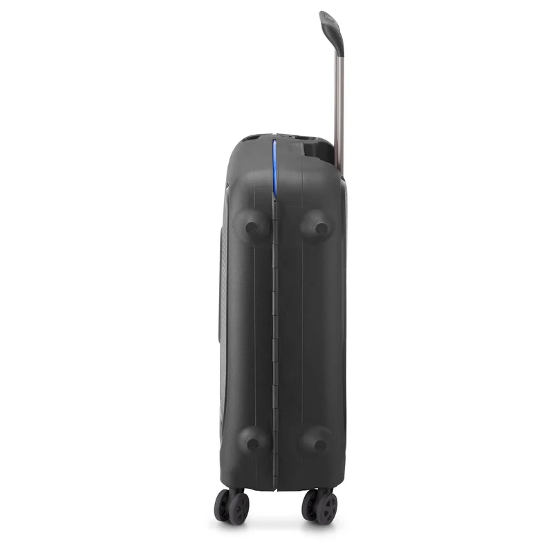 Delsey Paris Moncey Slim Line - Maleta de cabina de 4 ruedas 55 cm (color: negro)