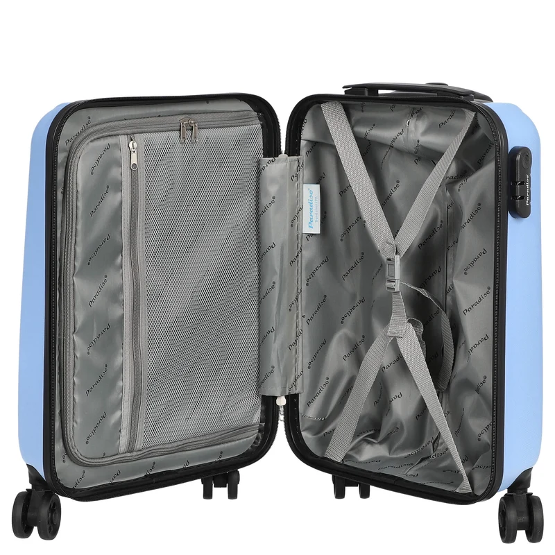 CHECK.IN Aurora - Trolley de cabina con 4 ruedas 54 cm (himmelblau)