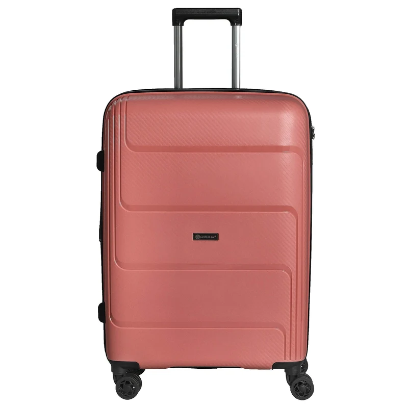 CHECK.IN St. Louis - Trolley de 4 ruedas 67 cm expandible (altrosa)