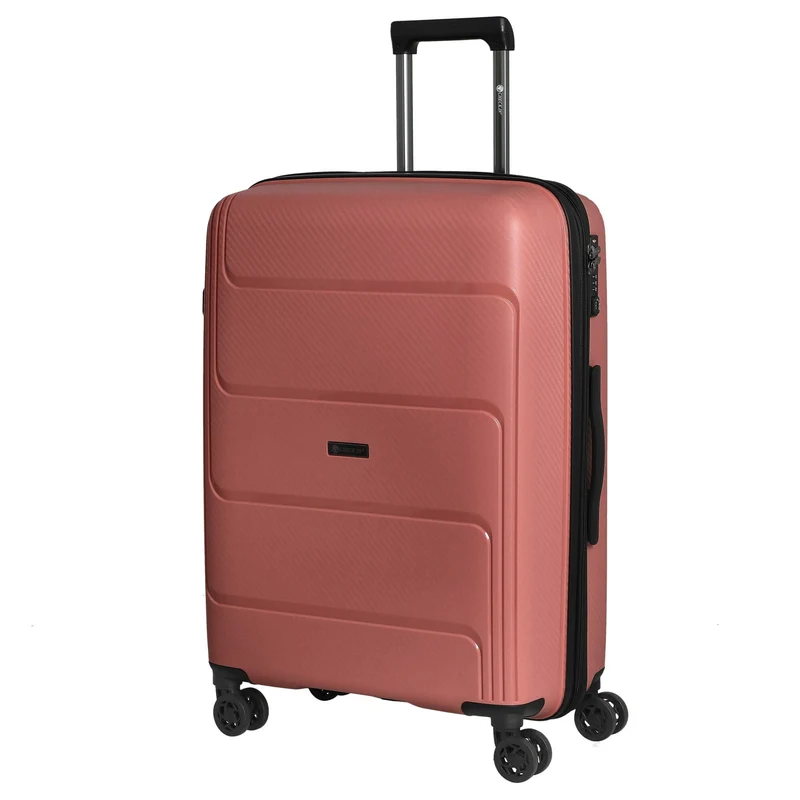 CHECK.IN St. Louis - Trolley de 4 ruedas 67 cm expandible (altrosa)