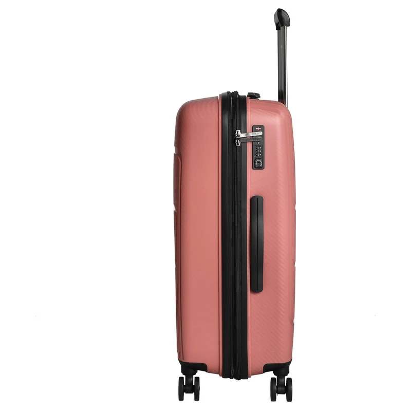 CHECK.IN St. Louis - Trolley de 4 ruedas 67 cm expandible (altrosa)