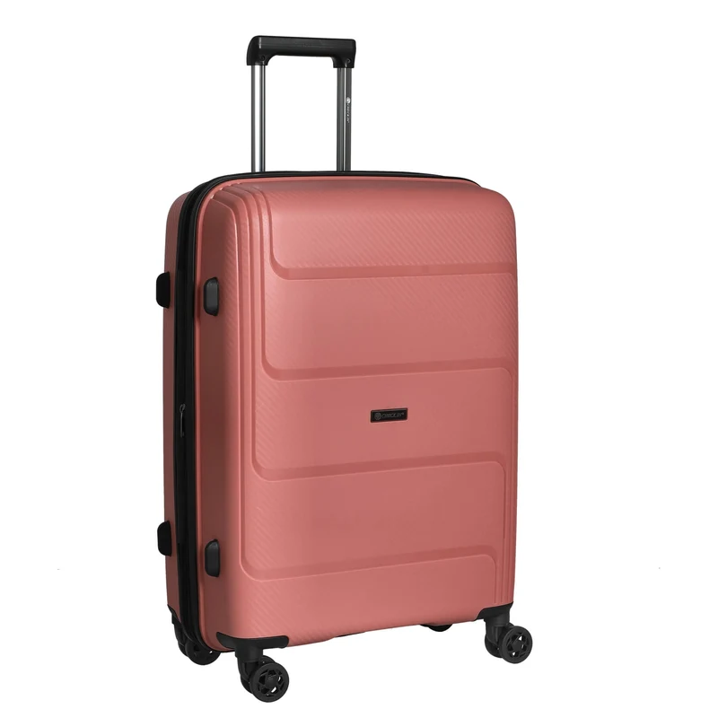 CHECK.IN St. Louis - Trolley de 4 ruedas 67 cm expandible (altrosa)
