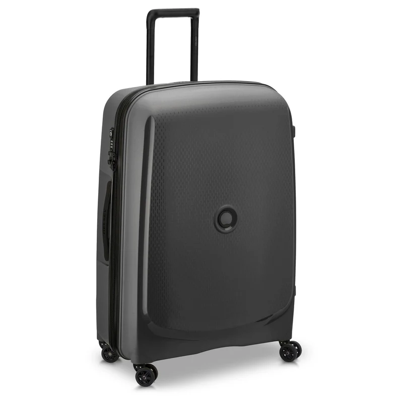 Delsey Paris Belmont Plus - Maleta de 4 ruedas L 71 cm (color: negro)