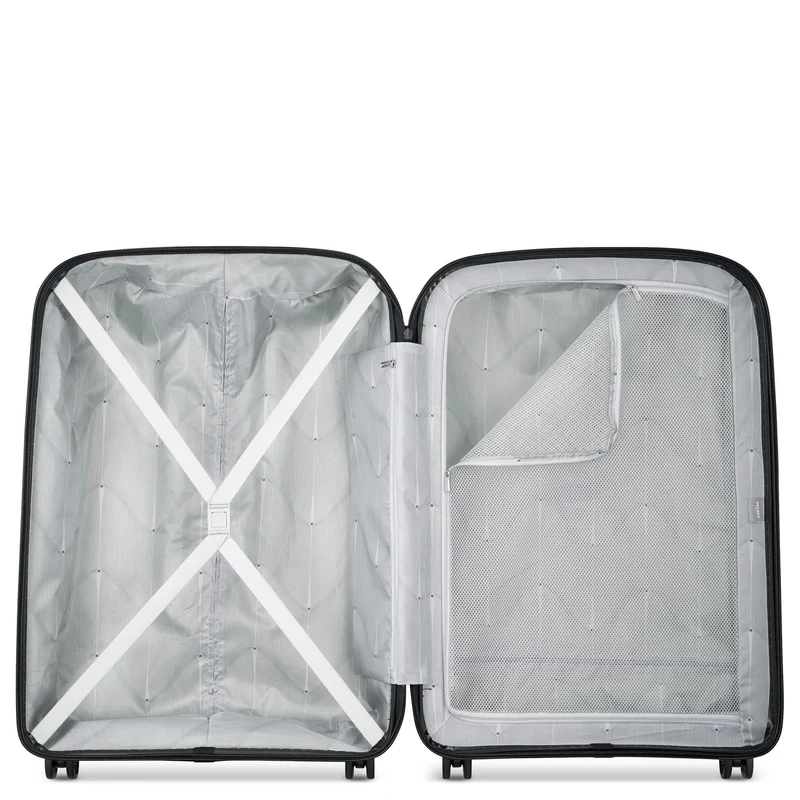 Delsey Paris Belmont Plus - Maleta de 4 ruedas L 71 cm (color: negro)