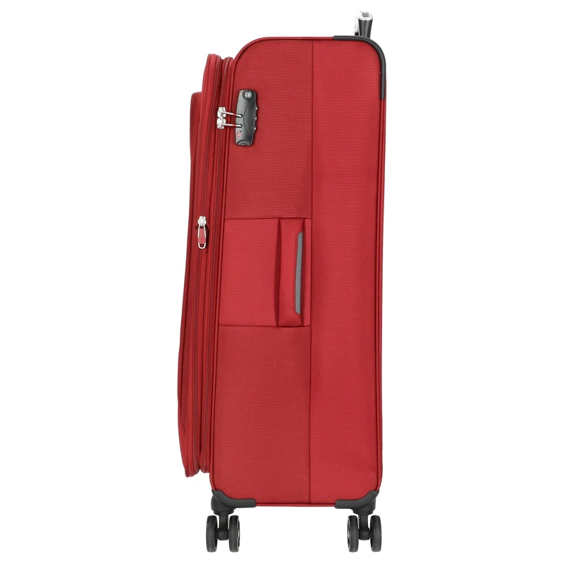 D&N Travel Line 6404 - Trolley de 4 ruedas L 78 cm (bordeaux)