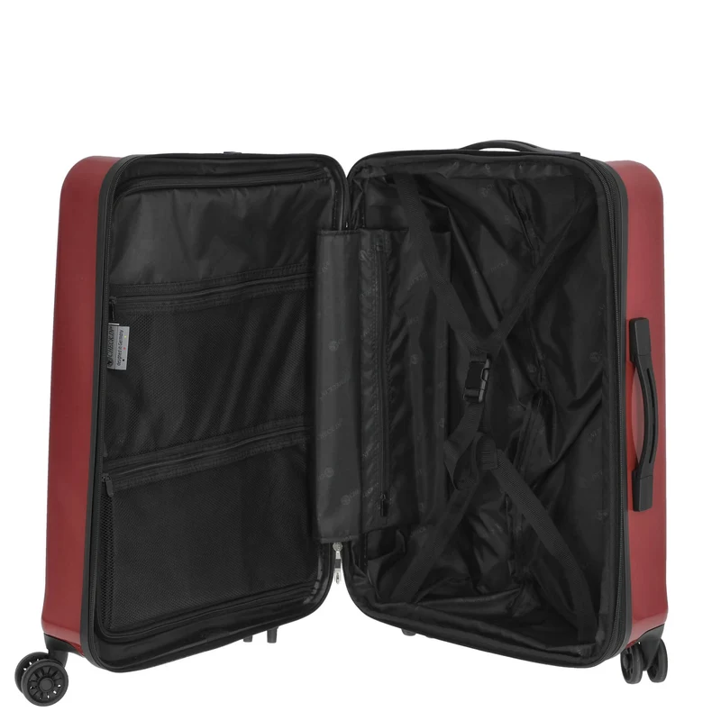 CHECK.IN London 2.0 - Trolley de 4 ruedas 67 cm (beere)