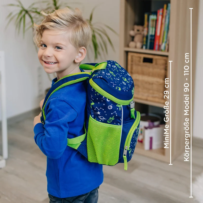Scooli Mini-Me KiGa - Mochila de jardín de infancia 29 cm (Anton Astronaut)