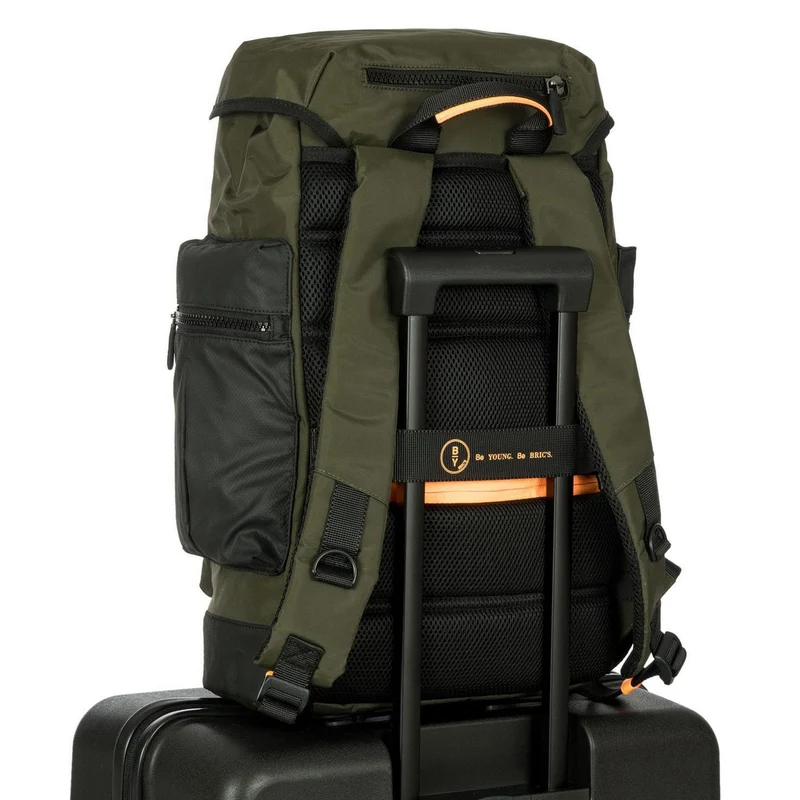 Brics BY Eolo Explorer - Mochila S 14" 39 cm (oliva)