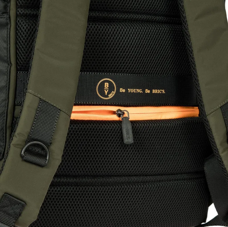 Brics BY Eolo Explorer - Mochila S 14" 39 cm (oliva)