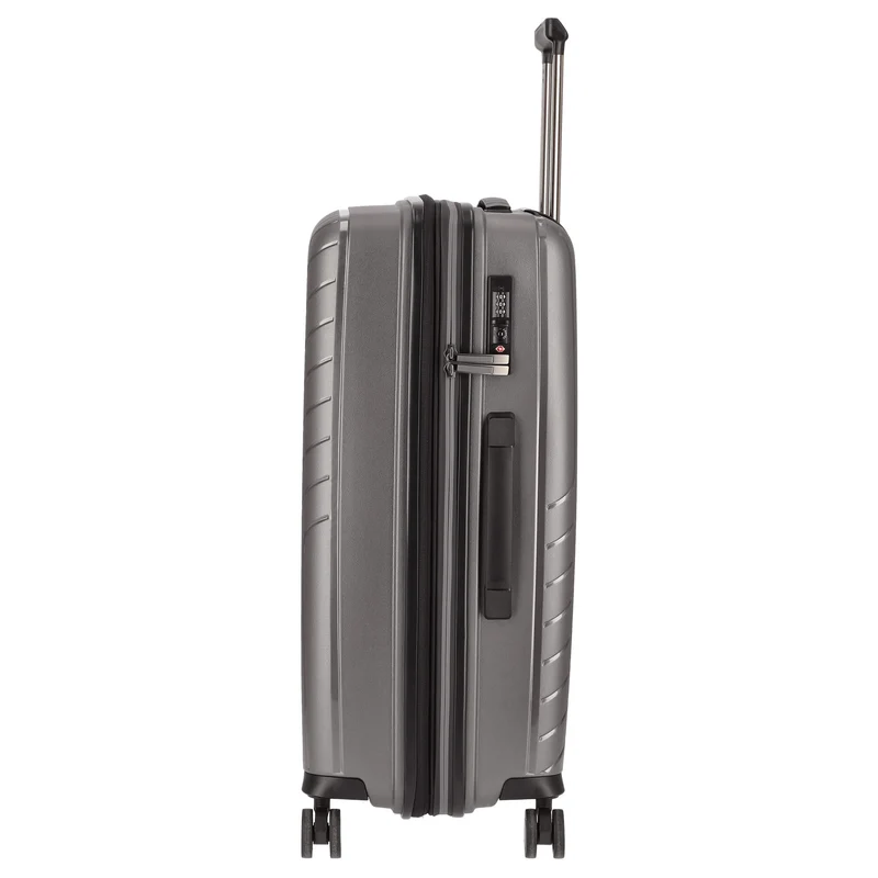 Somko Wave - Trolley de 4 ruedas M 67 cm expandible (anthrazit)
