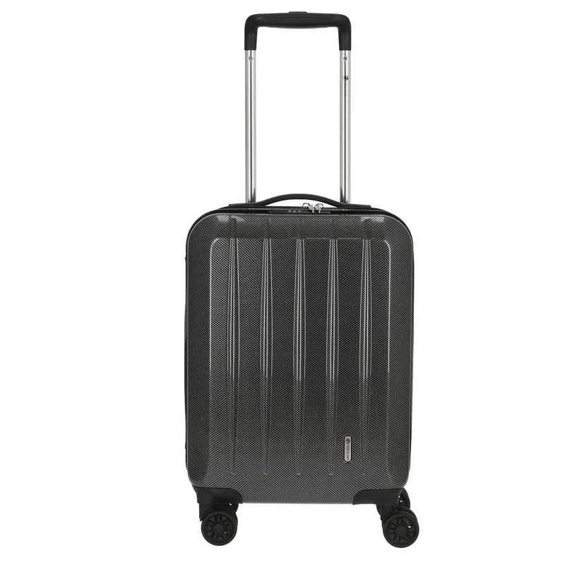 CHECK.IN London 2.0 - Trolley de 4 ruedas 50 cm (carbon schwarz)