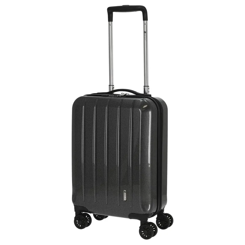 CHECK.IN London 2.0 - Trolley de 4 ruedas 50 cm (carbon schwarz)