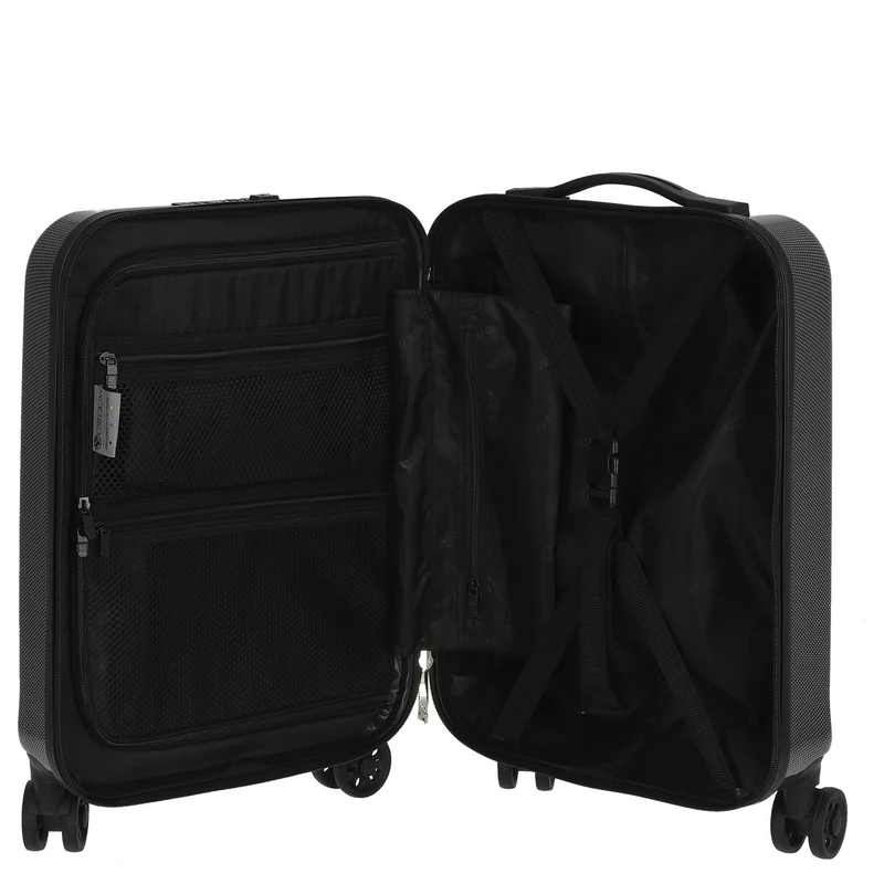 CHECK.IN London 2.0 - Trolley de 4 ruedas 50 cm (carbon schwarz)
