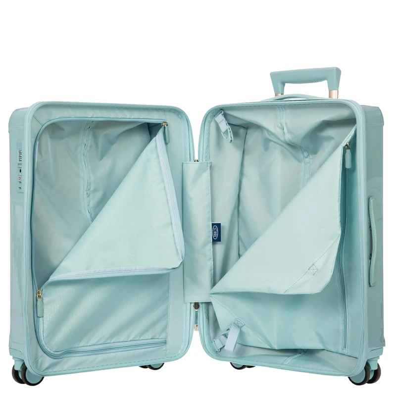 Brics Positano - Trolley XL de 4 ruedas 82 cm expandible (hellblau)