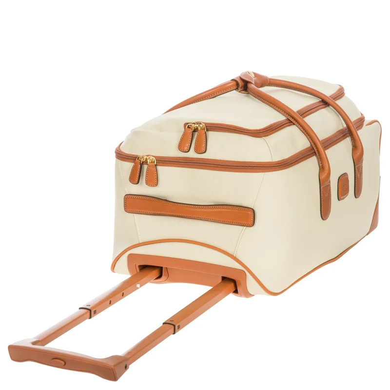 Brics Firenze - Bolsa de viaje con ruedas M 55 cm (cream)