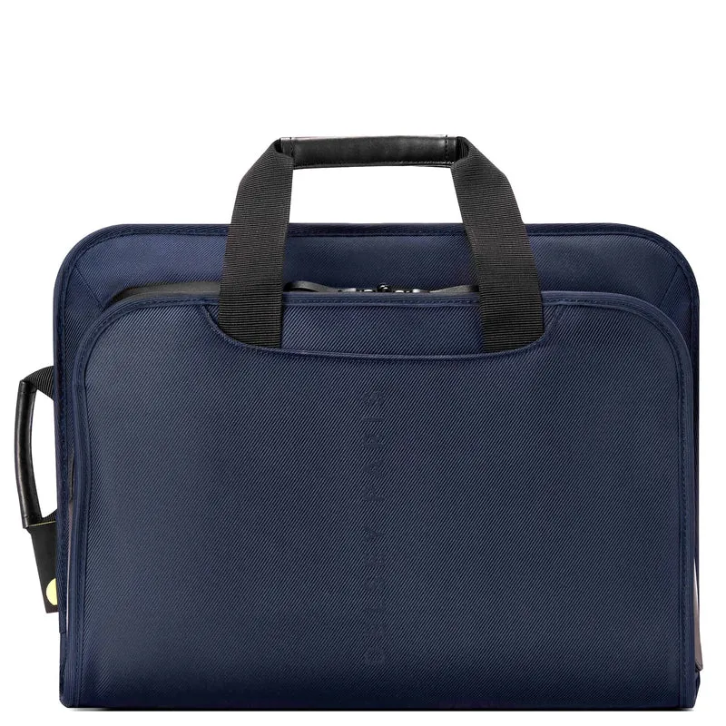 Delsey Paris Arche - Maletín 2en1 15.6" 42 cm RFID (marineblau)