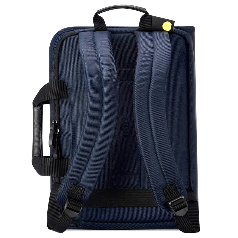 Delsey Paris Arche - Maletín 2en1 15.6" 42 cm RFID (marineblau)