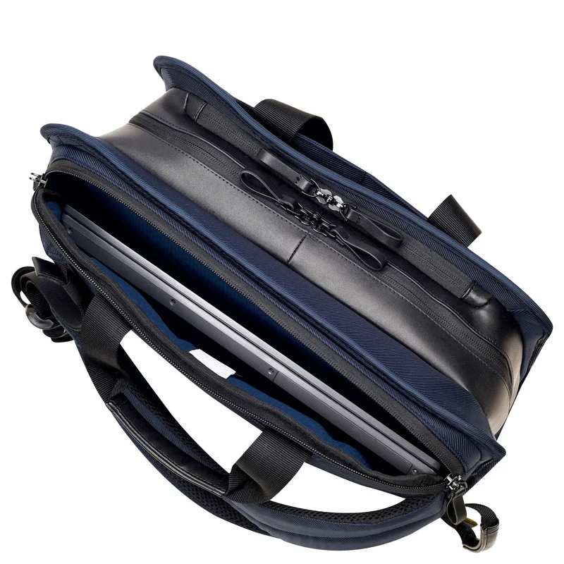 Delsey Paris Arche - Maletín 2en1 15.6" 42 cm RFID (marineblau)
