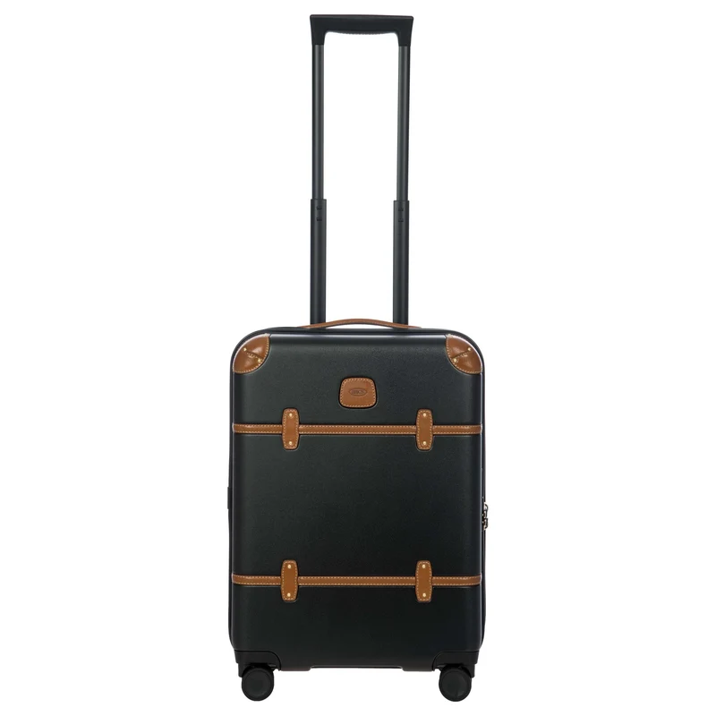 Brics Bellagio - Trolley de cabina con 4 ruedas 55 cm (black/tan)