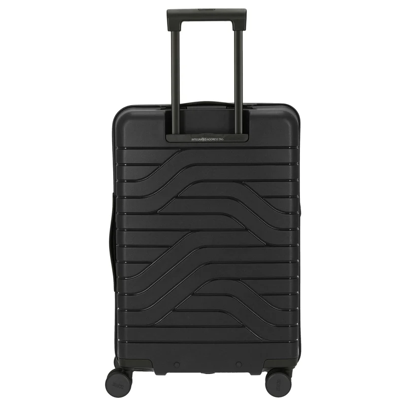 Brics BY Ulisse - Trolley de 4 ruedas 65 cm expandible (black)
