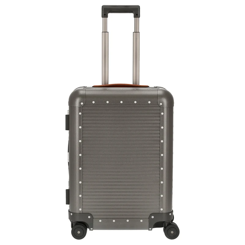 FPM Milano Bank aluminum Spinner 55 M - Trolley de cabina con 4 ruedas 55/25 cm (steel grey)
