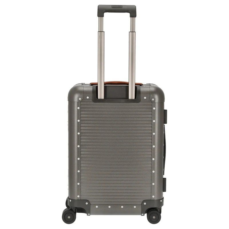 FPM Milano Bank aluminum Spinner 55 M - Trolley de cabina con 4 ruedas 55/25 cm (steel grey)