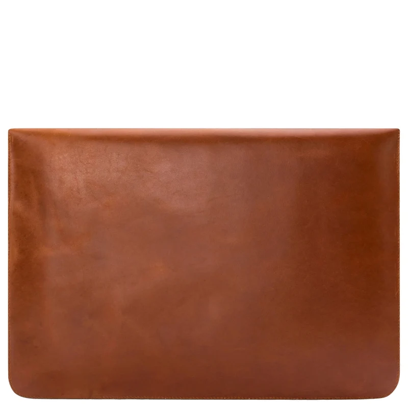Buckle & Seam Terra Laptop Sleeve 15'' - Funda para portátil 39 cm (cognac)