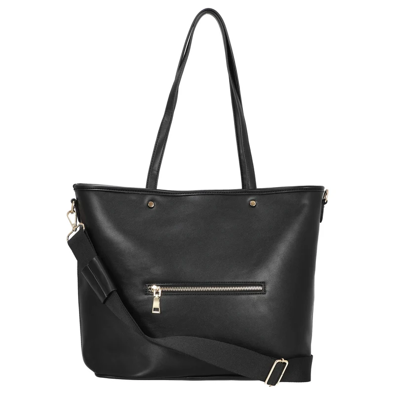Seidenfelt Selje - Bolso shopper 43 cm (black)