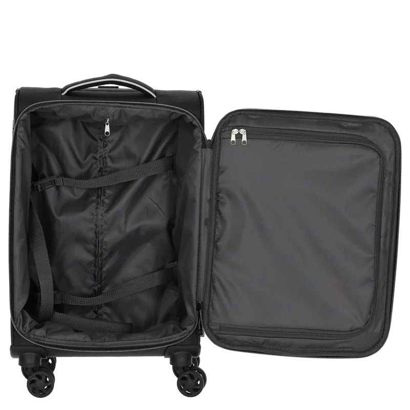D&N Travel Line 9204 - Trolley de cabina con 4 ruedas S 55 cm (schwarz)