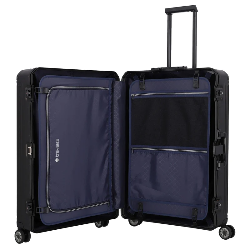 Travelite Next - Trolley de 4 ruedas L 77 cm (black)