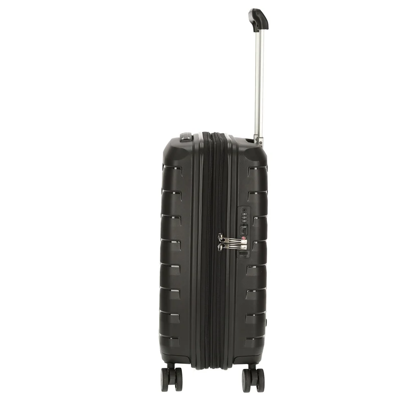 Roncato Skyline - Maleta de cabina 4 ruedas S 55 cm con puerto USB (color: negro)