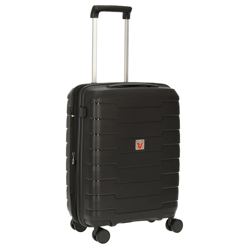 Roncato Skyline - Maleta de cabina 4 ruedas S 55 cm con puerto USB (color: negro)