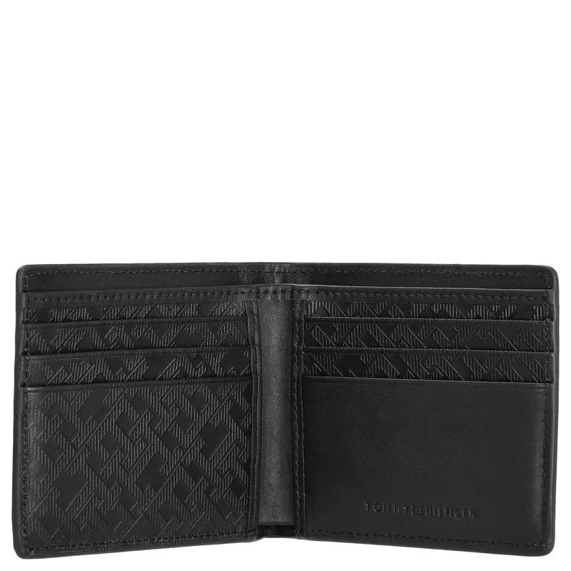 Tommy Hilfiger Monogram - Cartera Mini 6cc 10.5 cm (black)