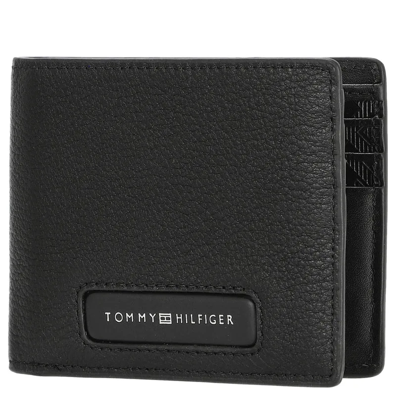 Tommy Hilfiger Monogram - Cartera Mini 6cc 10.5 cm (black)