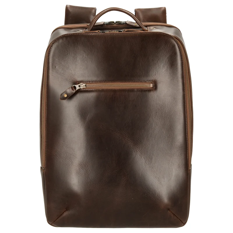 Buckle & Seam Leon - Mochila 15" 41 cm (brown/dots)