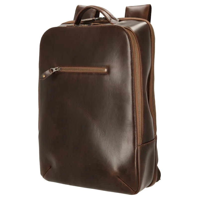 Buckle & Seam Leon - Mochila 15" 41 cm (brown/dots)