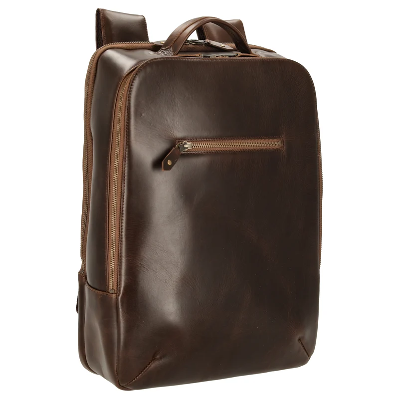 Buckle & Seam Leon - Mochila 15" 41 cm (brown/dots)