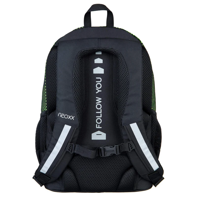 Neoxx FLOW - Mochila escolar 42.5 cm (All about Neon)