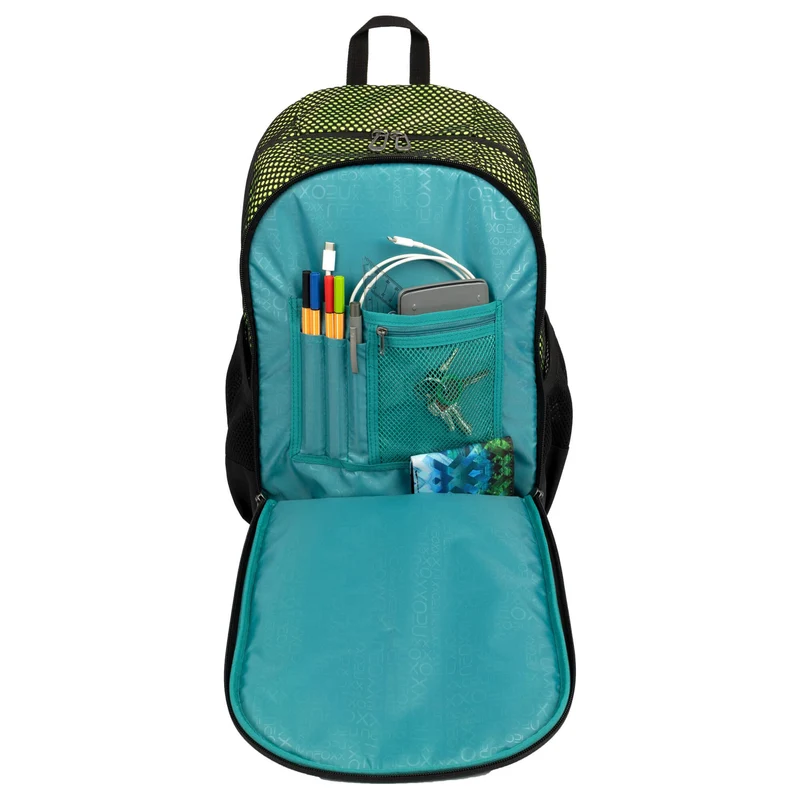Neoxx FLOW - Mochila escolar 42.5 cm (All about Neon)