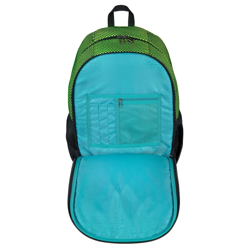Neoxx FLOW - Mochila escolar 42.5 cm (All about Neon)